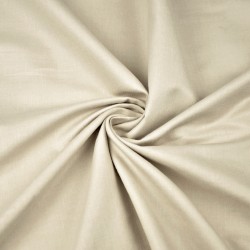 Cotton SATIN Premium - Beige - 220 cm