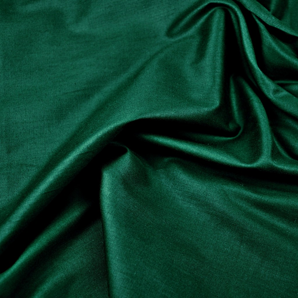 Cotton SATIN Premium - Green - 220 cm