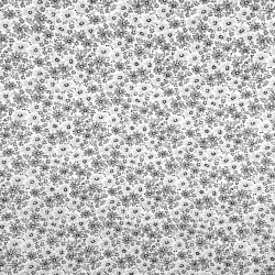 Cotton 100% grey meadow on a white background