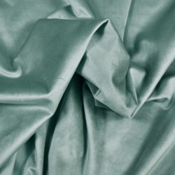 Curtain velvet 220g - gray green