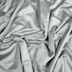 Curtain velvet 220g - alabaster gray