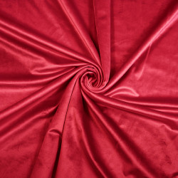 Curtain velvet - mild carmine 220g