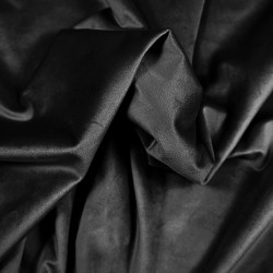 Curtain velvet - exquisite black