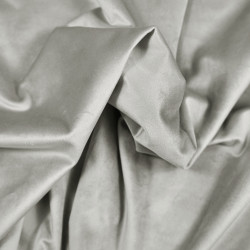 Curtain velvet - warm gray