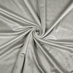 Curtain velvet - warm gray