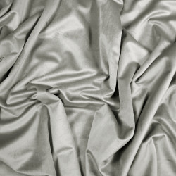 Curtain velvet - warm gray