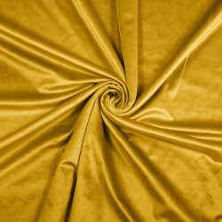 Curtain velvet - dark gold