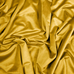 Curtain velvet - dark gold