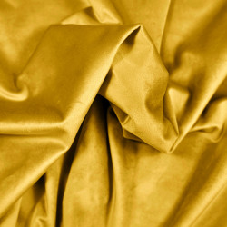 Curtain velvet - dark gold