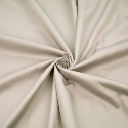 Cotton SATIN Premium - Cold beige - 220 cm