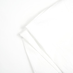 White cotton fabric for pillows and comforters