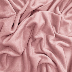 Cotton velour - retro pink