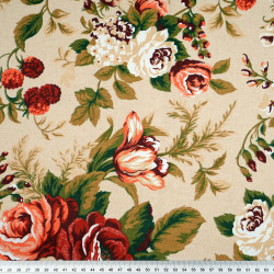 Canvas english roses