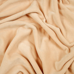 Cotton velour - beige pink