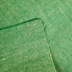 Jute 100% fabric - green melange