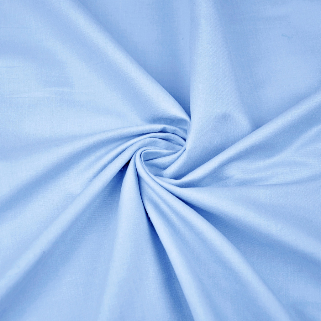 Cotton SATIN Premium - sky blue