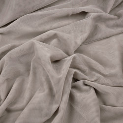 Decorative tulle soft  - gray-beige