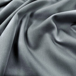 Grey Cotton SATIN 225cm (sanforized)