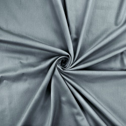 Grey Cotton SATIN 225cm (sanforized)