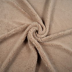 Lamb Sherpa fleece - brown