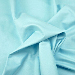 Cotton SATIN Premium - light turquoise