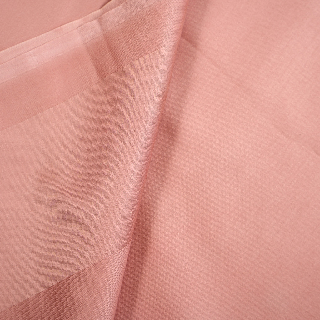 Decorative fabric 100% cotton with margins - dirty pink