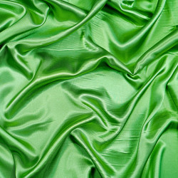 Satin cloth fabric with lycra - light green