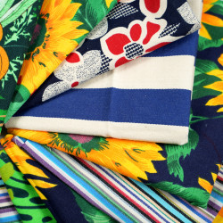 Sun lounger fabric MIX scraps - 1kg