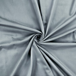 Grey Cotton SATIN 225cm (sanforized)