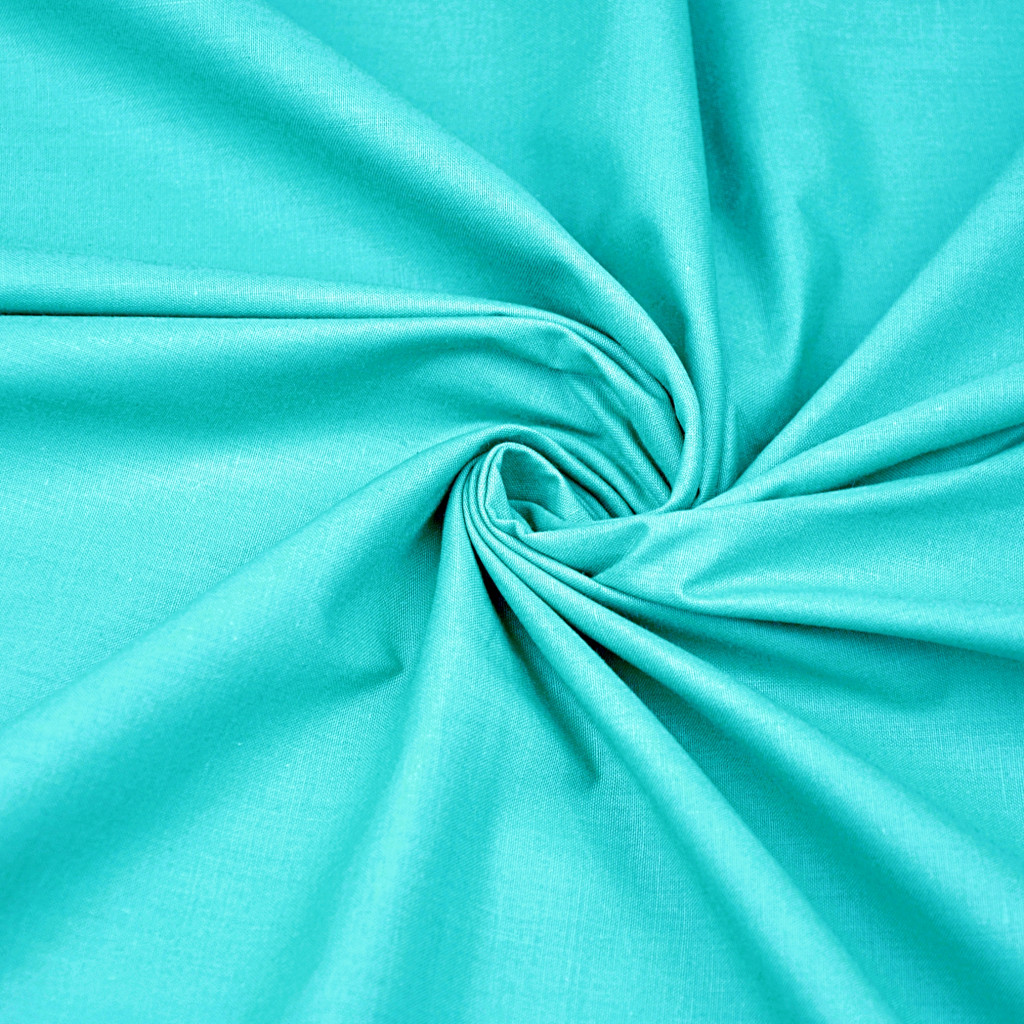 Plain cotton turquoise - 511/1