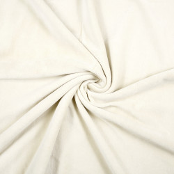 Cotton velour - cream