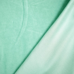 Cotton velour - mint