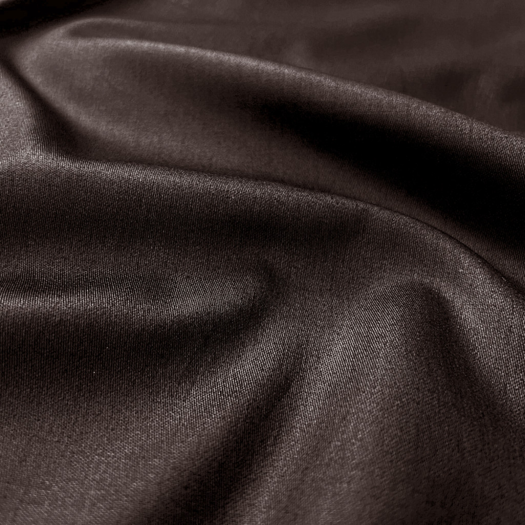 Cotton SATIN Premium - Coffee - 220 cm