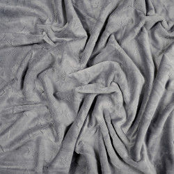 Minky smooth Premium - Dapple Gray