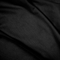 Dzianina Jersey czarna - 190cm, 290g