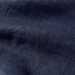 Len 100% Stonewashed ubraniowy ciemny granat (999) - 190 g/m²