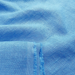 Len 100% Stonewashed ubraniowy niebieski (757) - 190g