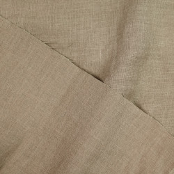 Len 100% Stonewashed ubraniowy ziemisty beż (598) - 190g