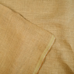 Cane Sugar 100% Linen Stonewashed Apparel Fabric (1674) - 190 gms