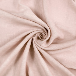 Dusty Pink 100% Linen Stonewashed Apparel Fabric (1674) - 190 gms