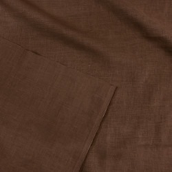 Len 100% Stonewashed ubraniowy brązowy (1420) - 190g