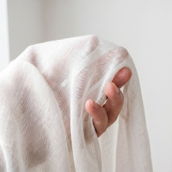 White Cotton Batiste Fabric