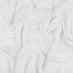 Optical White Linen Viscose Blend Apparel Fabric (49) – 195gms