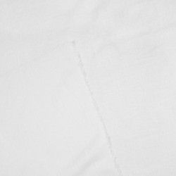 Optical White Linen Viscose Blend Apparel Fabric (49) – 195gms