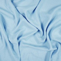 Blue Linen Viscose Blend Apparel Fabric (147) – 195gms