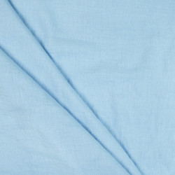 Blue Linen Viscose Blend Apparel Fabric (147) – 195gms