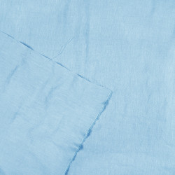 Blue Linen Viscose Blend Apparel Fabric (147) – 195gms
