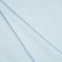 Baby Blue Linen Viscose Blend Apparel Fabric (147) – 195gms