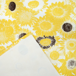 Deckchair Fabric Yellow Sunflowers