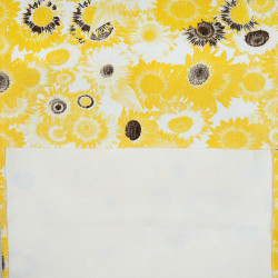 Deckchair Fabric Yellow Sunflowers